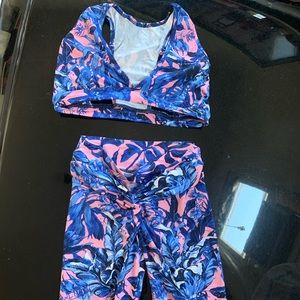 Brazilian scrunch butt gym set